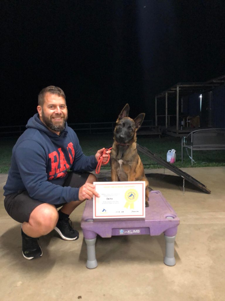 Paradise Pet Parks: Dog training graduate photo